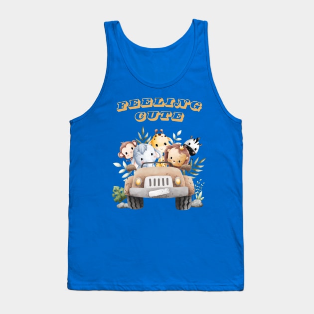 Cute Little Baby Animals #1 Tank Top by Gileart